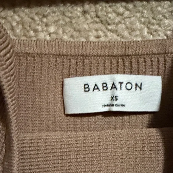 BABATON Ribbed Brown Tank Top - Picture 4 of 6